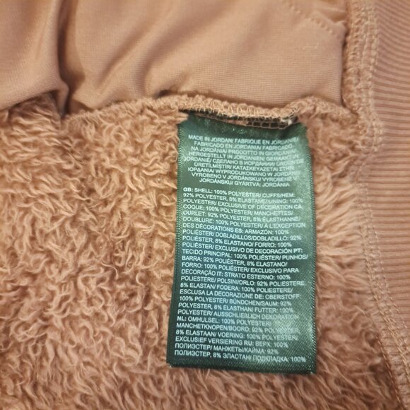 The North Face Teen Girls Suave Oso Fleece Full Zip Coat Wild Ginger Sz XL - Picture 9 of 11